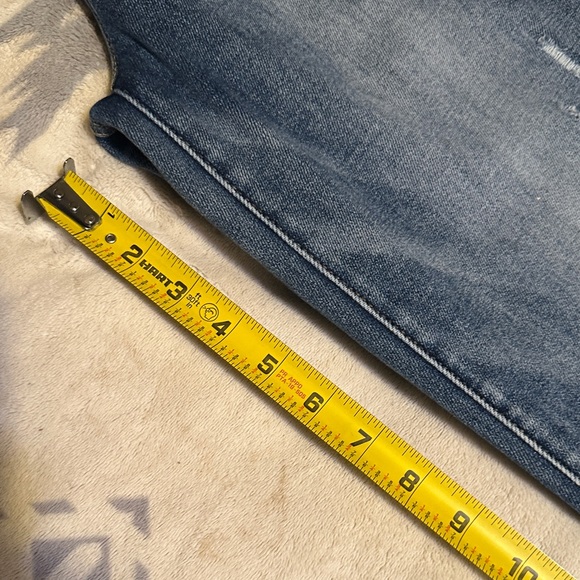 A24. Risen women’s distressed Denim Wide Leg Jeans size 29 - Picture 10 of 10